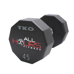 Custom Ten Sided Urethane Dumbbell