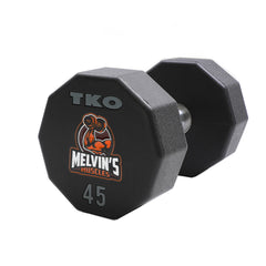 Custom Ten Sided Urethane Dumbbell